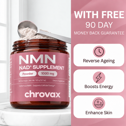 Chrovax Pure NMN Powder – 1000mg